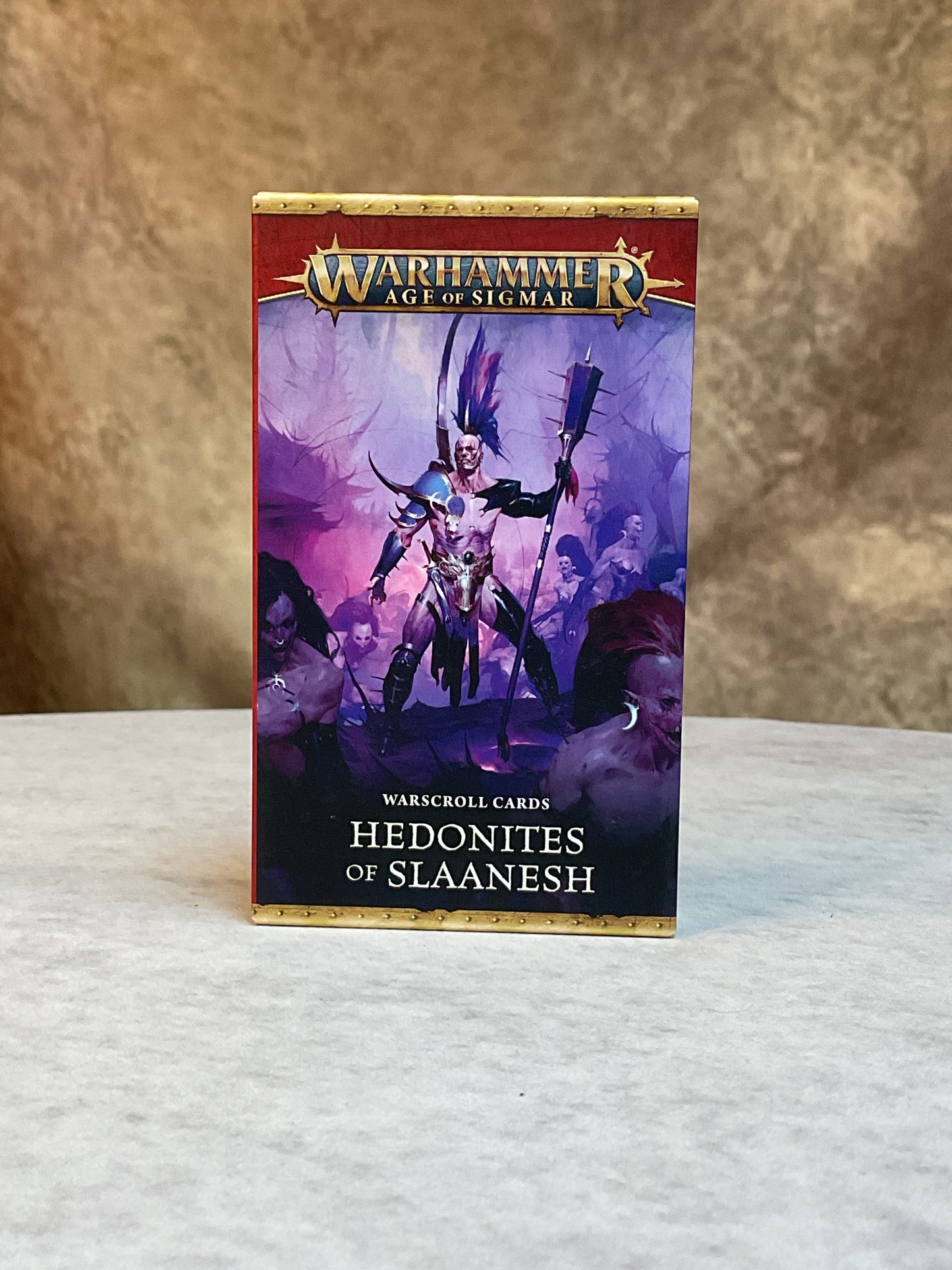 Miniatures - Warhammer: Hedonites of Slaanesh: Warscroll Cards