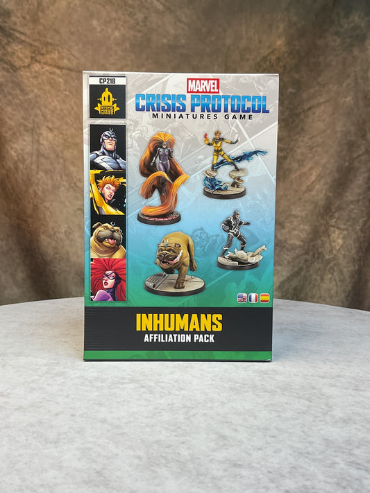 Miniatures – Marvel Crisis Protocol Miniatures Game-Inhumans Affiliation Pack