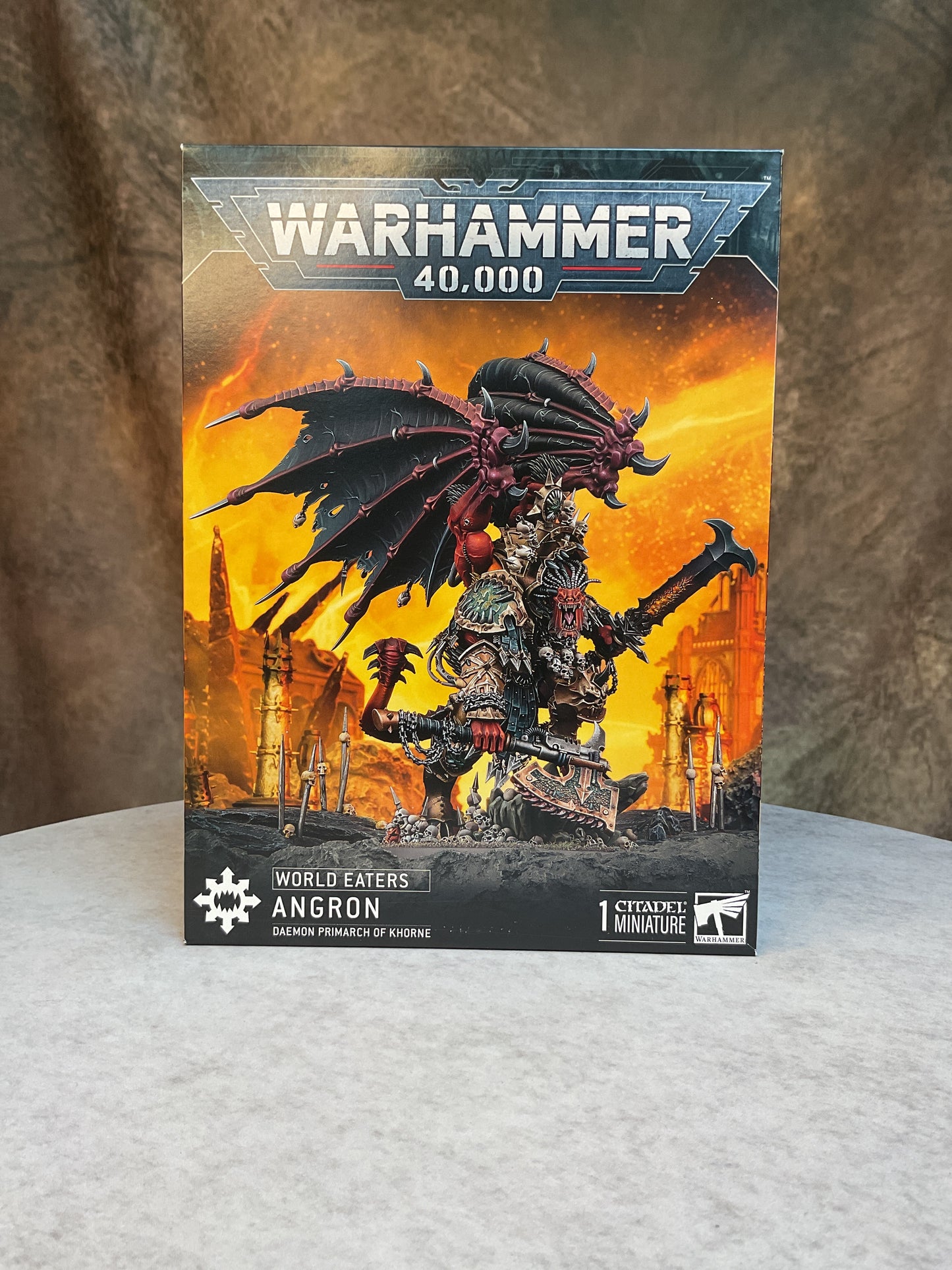 Miniatures - Warhammer - World Eaters – Angron Daemon Primarch Of Khorne