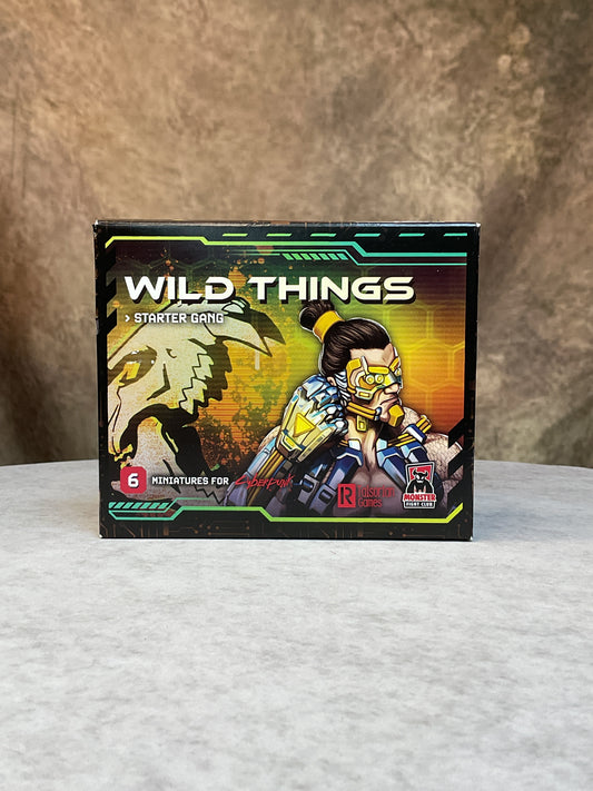 Miniatures – Cyberpunk RED: Combat Zone– Starter Gang– Wild Things