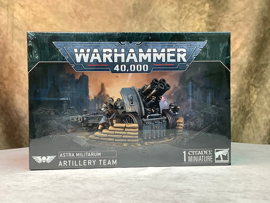 Miniatures - Warhammer 40K - Astra Militarum - Artillery Team