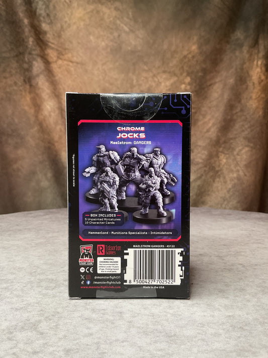 Miniatures – Cyberpunk RED: Combat Zone– Maelstrom Gangers– Chrome Jocks