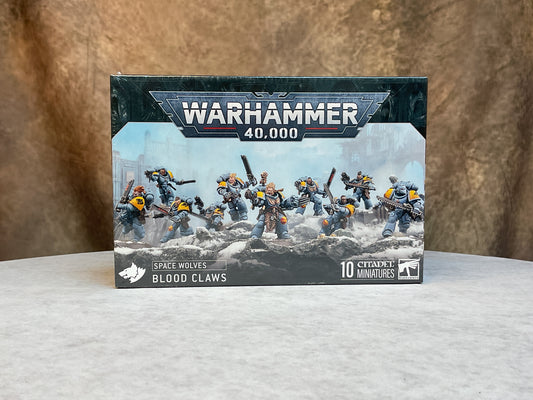 Miniatures - Warhammer - Space Wolves – Blood Claws