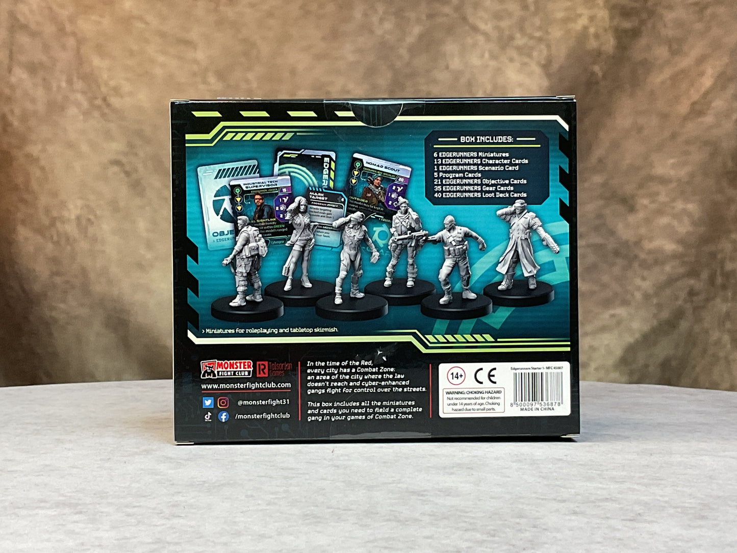 Miniatures – Cyberpunk RED: Combat Zone– Starter Gang– Edgerunners 1