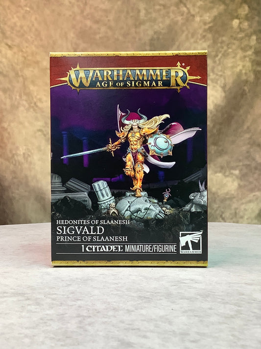 Miniatures - Warhammer AoS - Hedonites of Slaanesh - Sigvald, Prince of Slaanesh