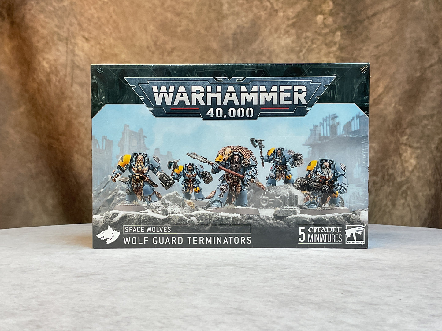 Miniatures - Warhammer - Space Wolves – Wolf Guard Terminators