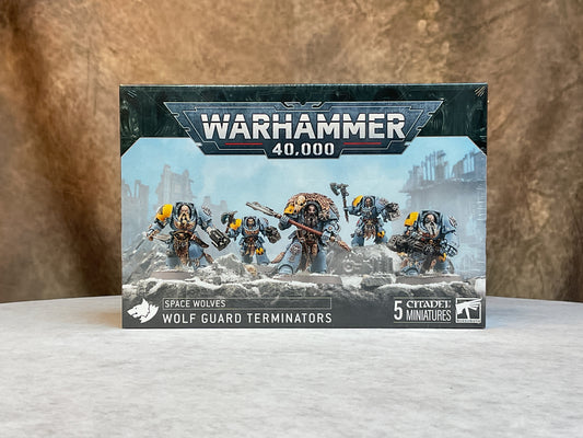 Miniatures - Warhammer - Space Wolves – Wolf Guard Terminators