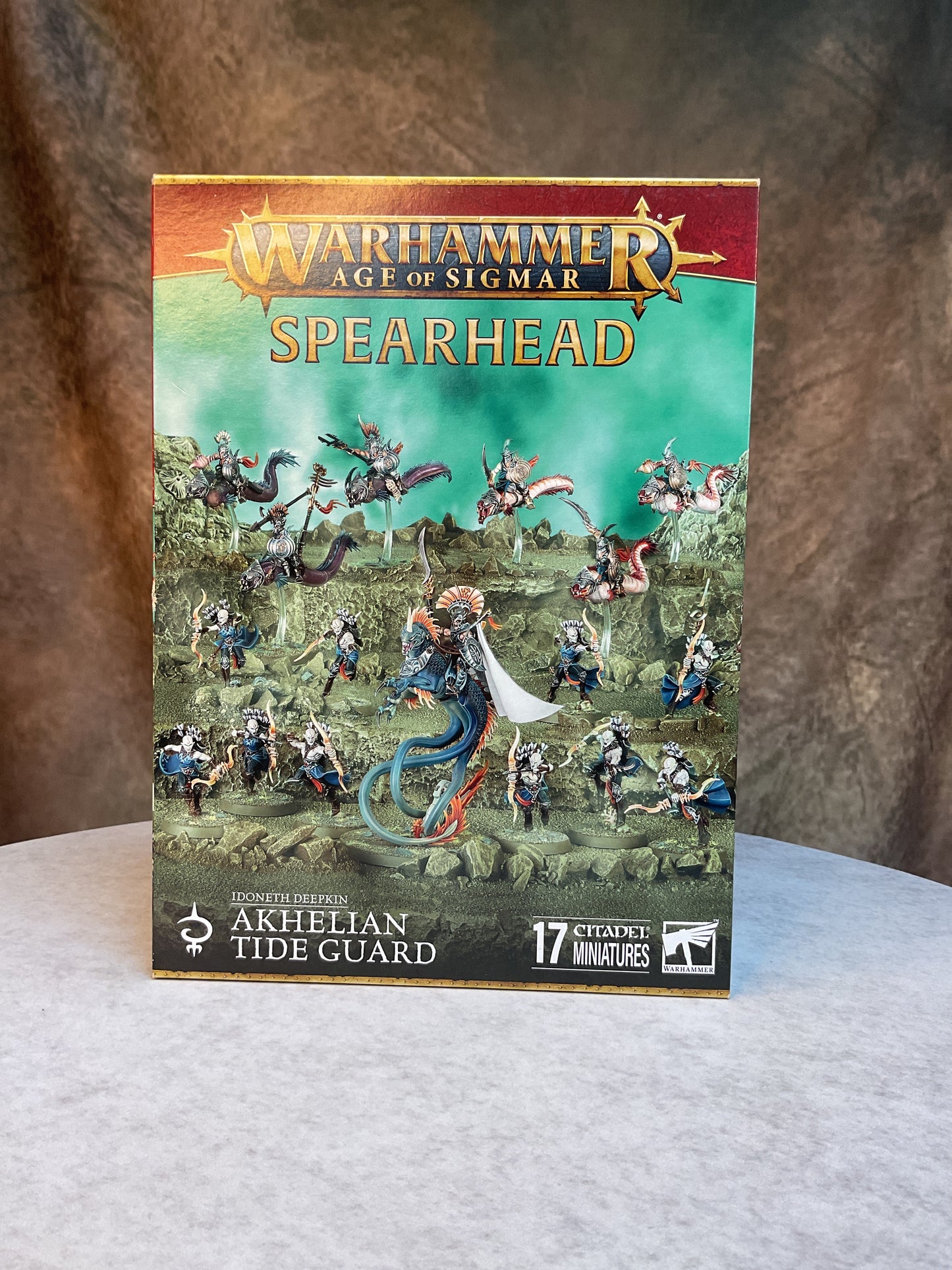 Miniatures - Warhammer - 70-873-Spearhead: Idoneth Deepkin-Akhelian Tide Guard