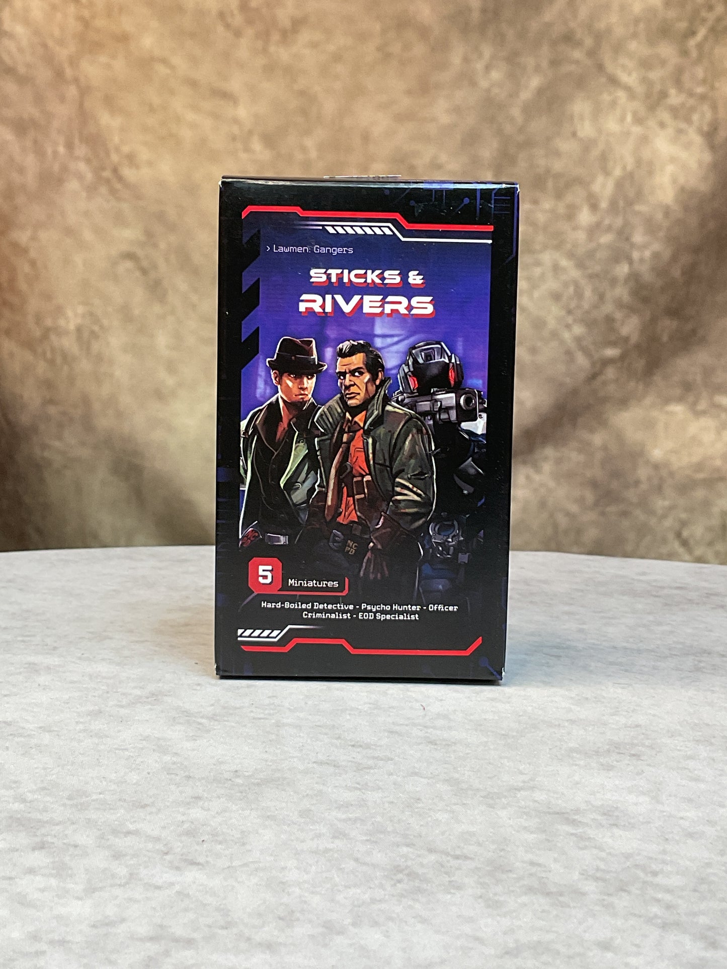 Miniatures – Cyberpunk RED: Combat Zone– Sticks & Rivers