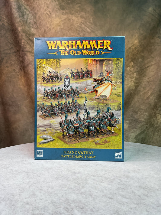 Miniatures - Warhammer - The Old World - Grand Cathay - Battle March Army