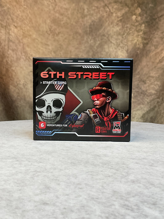 Miniatures – Cyberpunk RED: Combat Zone– Starter Gang– 6th Street