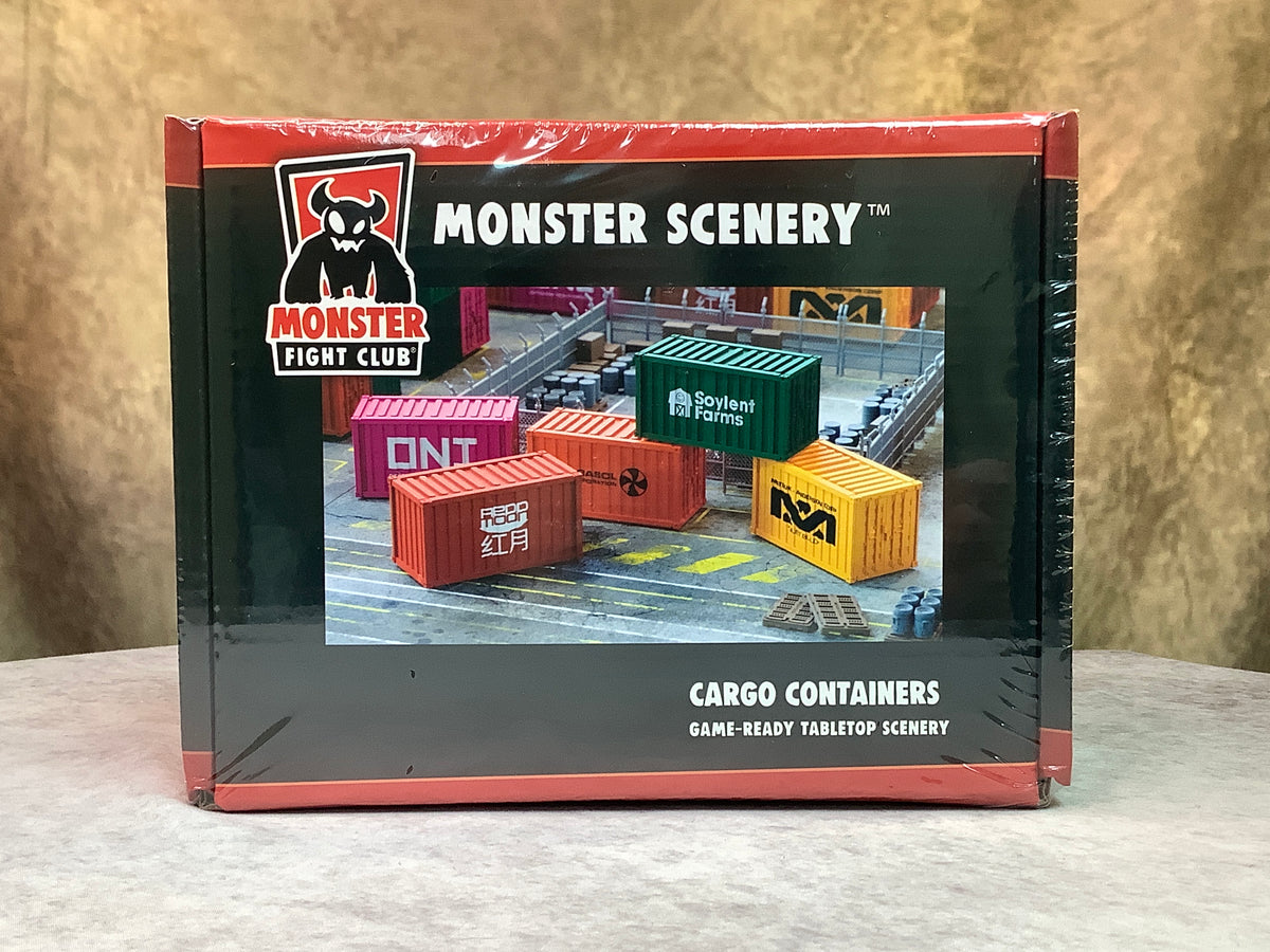 Miniatures - Monster Fight Club - Monster Scenery- Cargo Containers