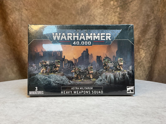 Miniatures - Warhammer - Astra Militarum – Heavy Weapons Squad