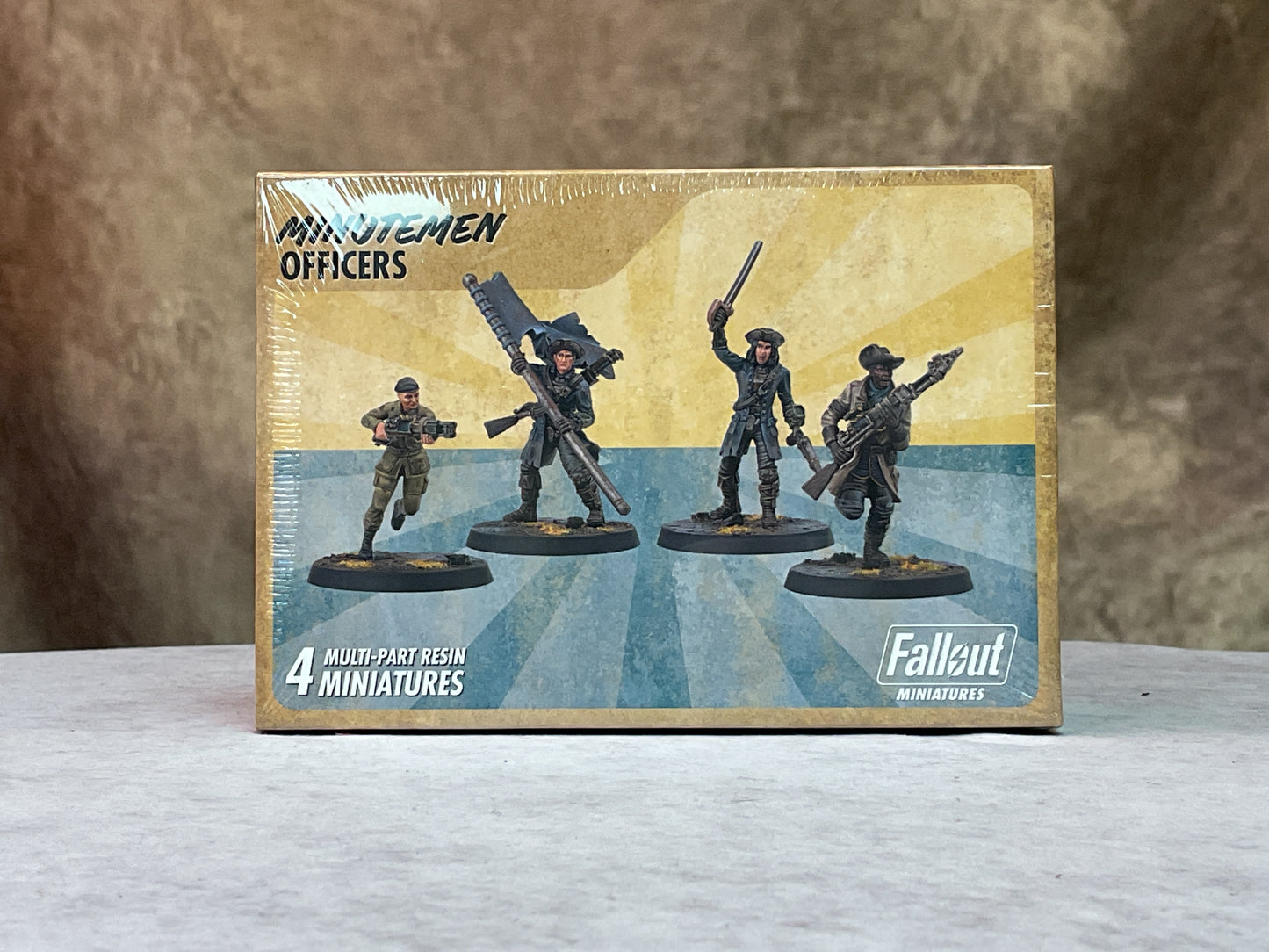 Miniatures - Minutemen Officers