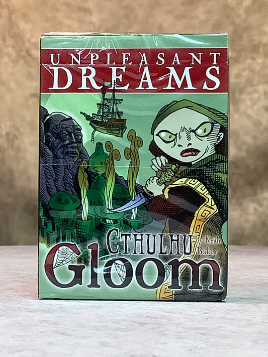 Board Game - Atlas Games- Cthulhu Gloom: Unpleasant Dreams- 2nd Edition Card Game Expansion (Copy)
