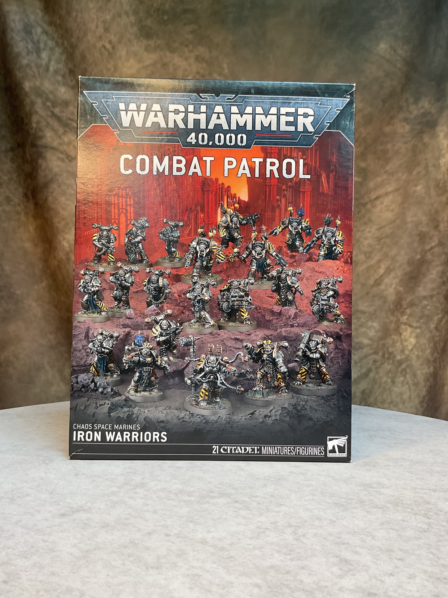 Miniatures - Warhammer - Combat Patrol: Chaos Space Marines: Iron Warriors