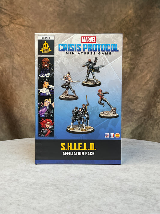 Miniatures – Marvel Crisis Protocol Miniatures Game-S.H.I.E.L.D. Affiliation Pack