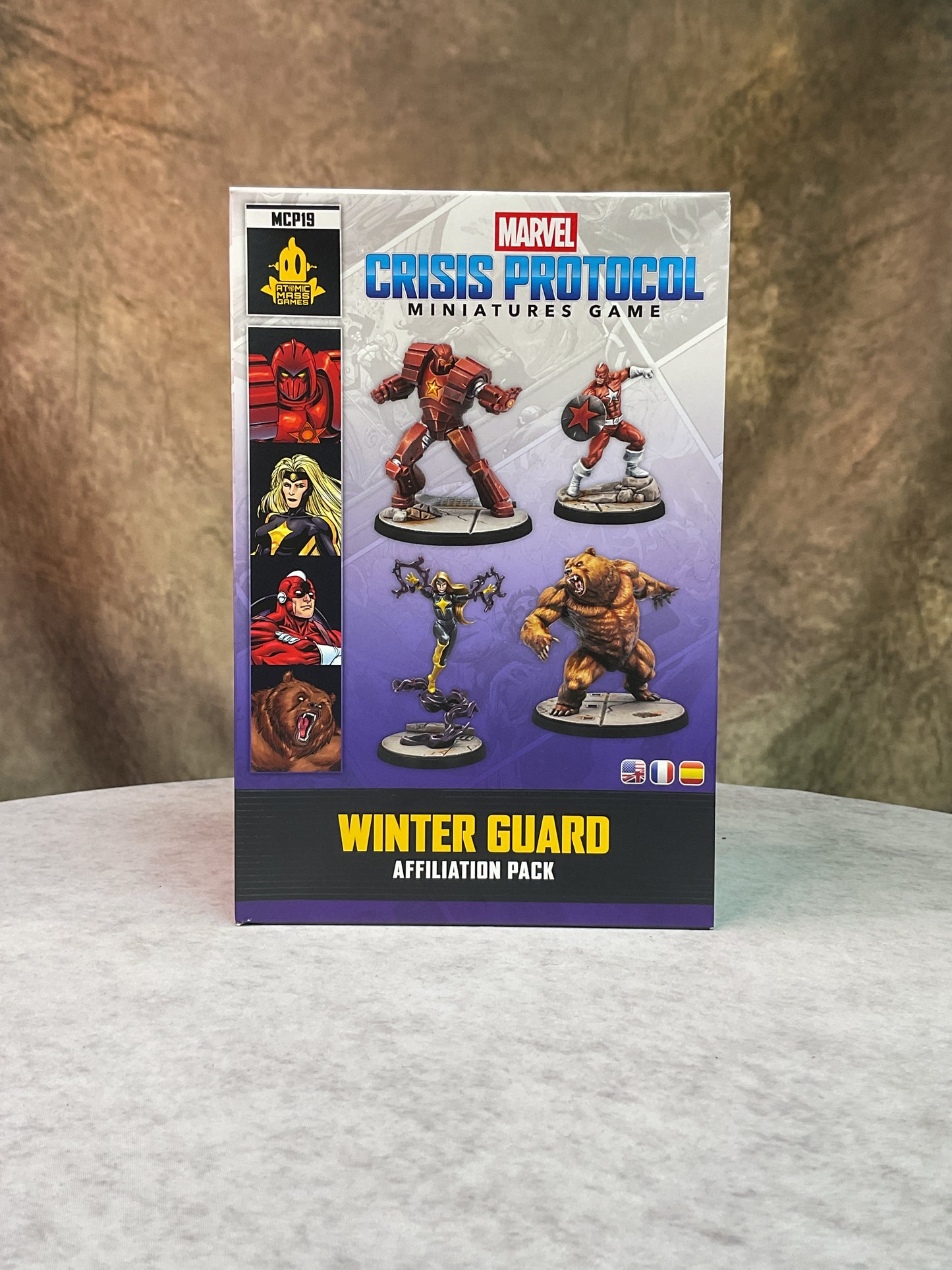 Miniatures – Marvel Crisis Protocol Miniatures Game- Winter Guard Affiliation Pack