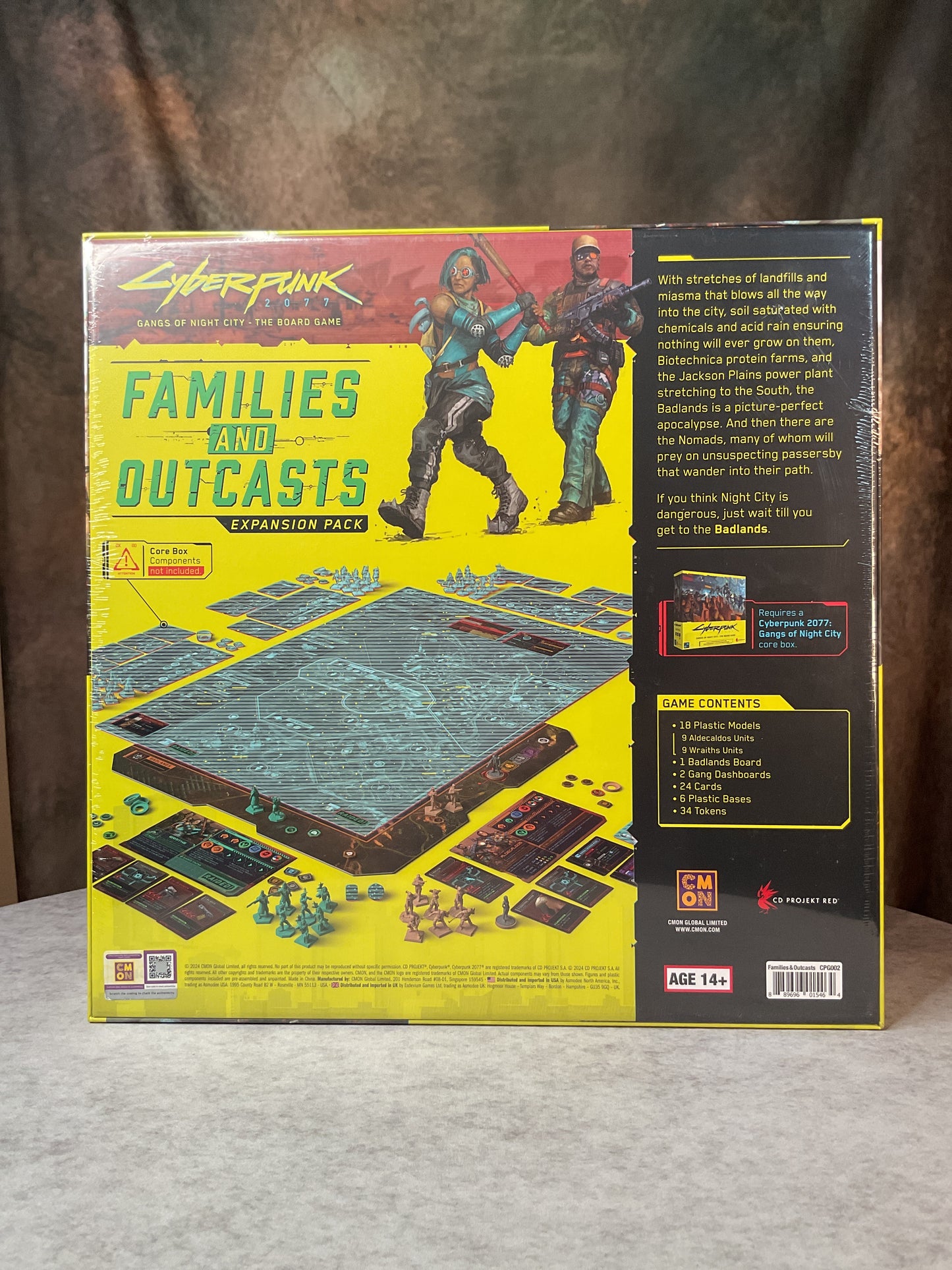Board Games - Cyberpunk 2077  Families and Outcasts