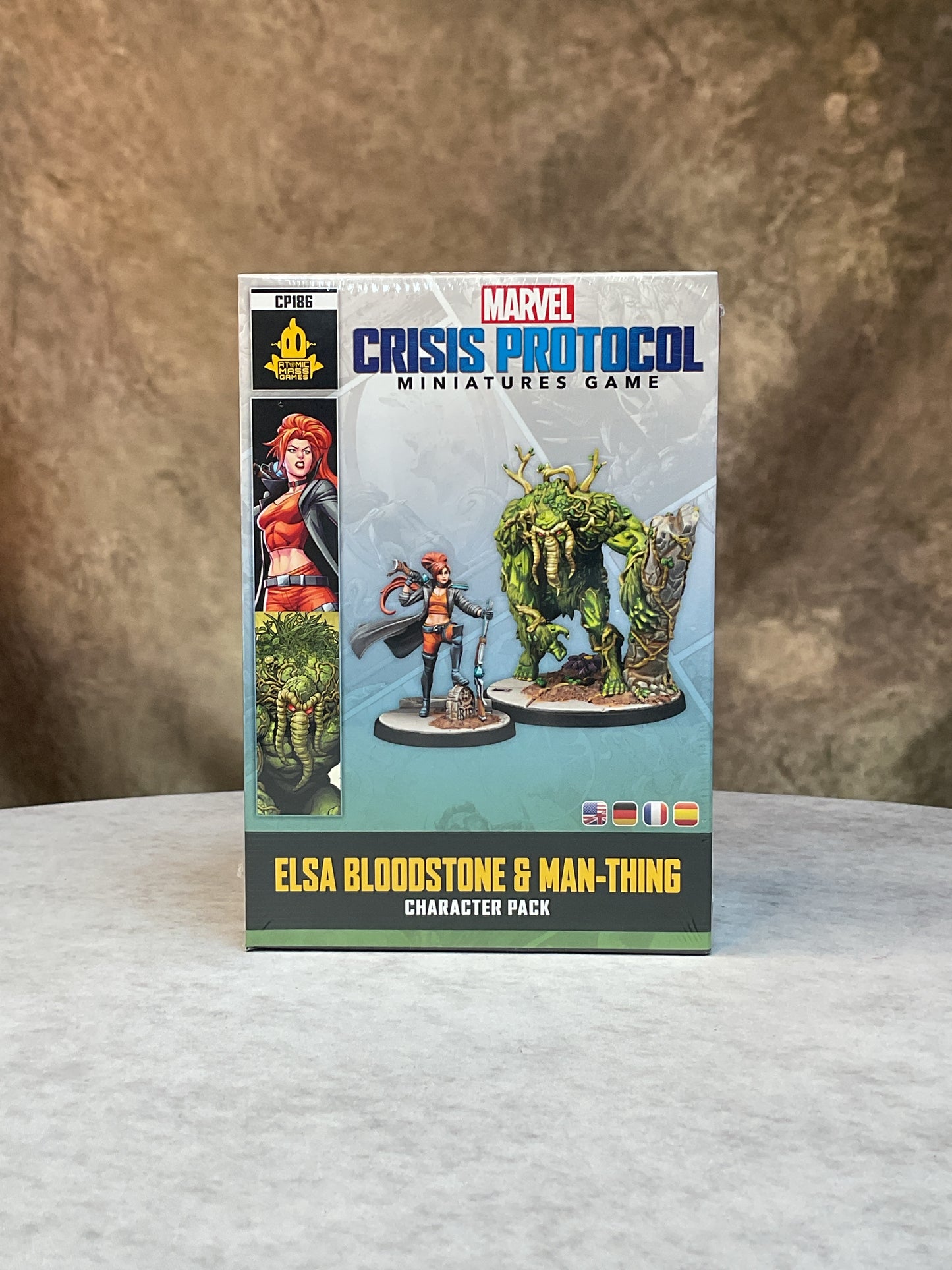 Miniatures – Marvel Crisis Protocol Miniatures Game-Elsa Bloodstone & Man-Thing