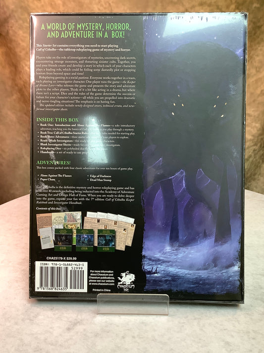 RPGs - Call of Cthulu- Starter Set