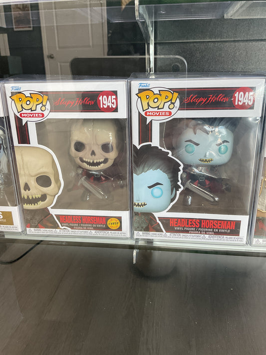 Funko - Sleepy Hollow - Headless Horseman base AND Chase set