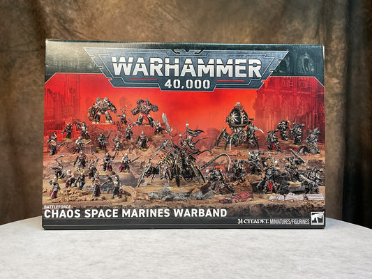 Miniatures - Warhammer -Battleforce-Chaos Space Marines