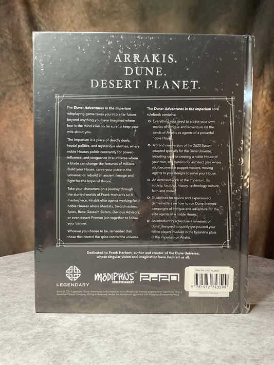 RPGs - Dune Core Rulebook – Standard Edition