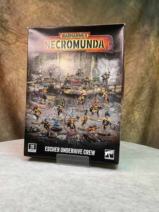 Miniatures - Warhammer -Necromunda Skirmish- Escher Underhive Crew