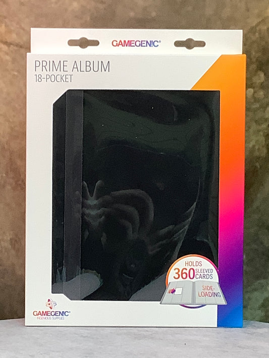 TCG - Gamegenic - 18 Pocket Prime Album - Black