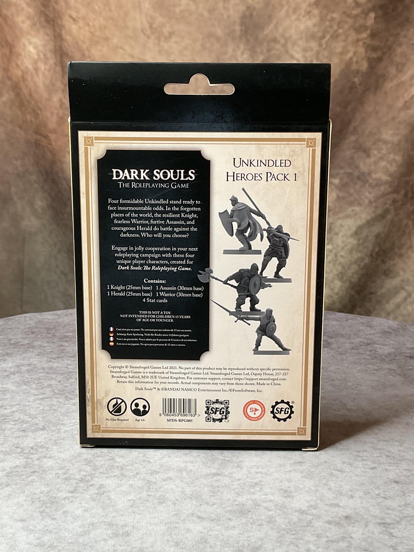 Miniatures – Dark Souls RPG – Unkindled Heroes Pack 1