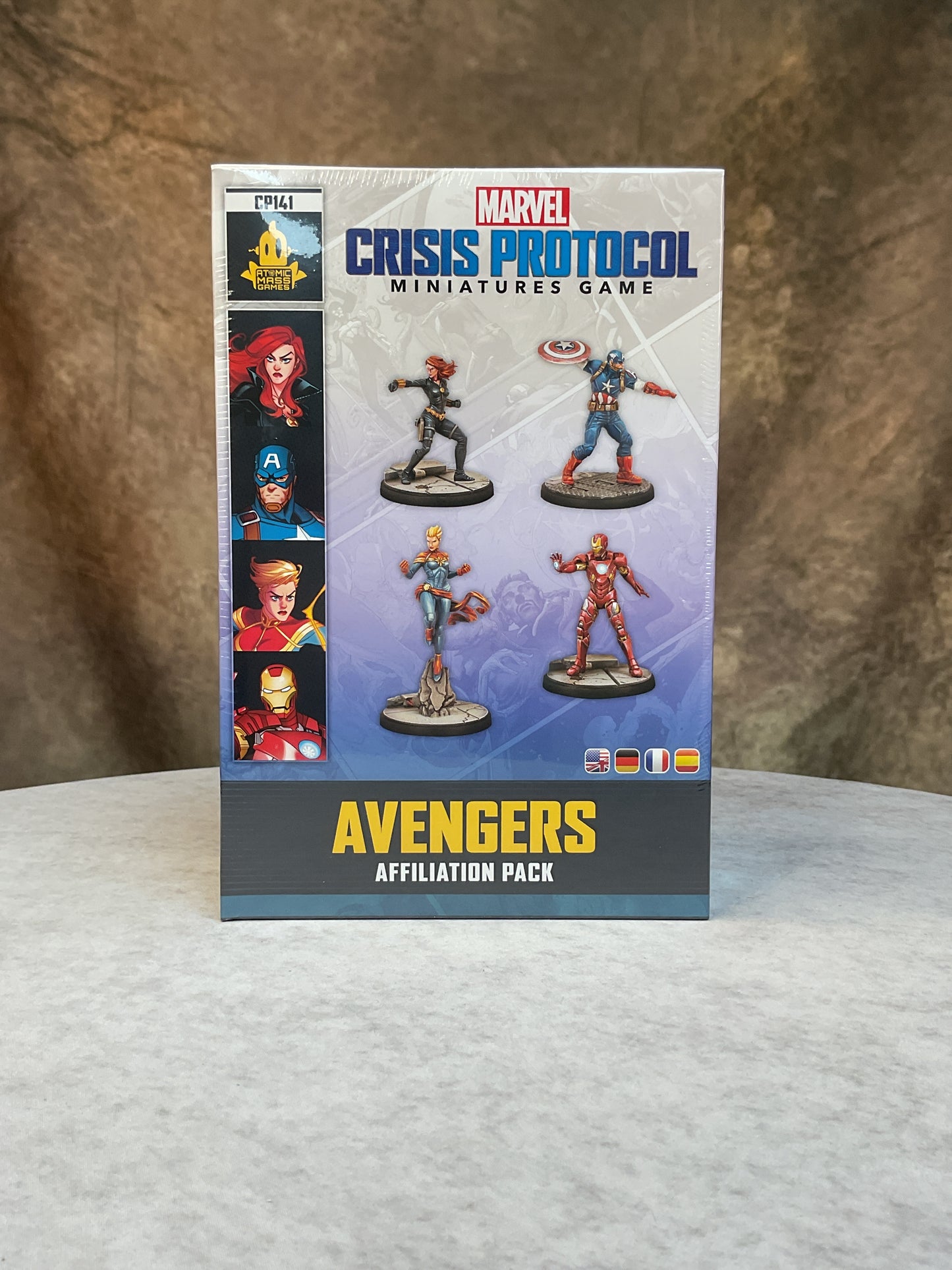 Miniatures – Marvel Crisis Protocol Miniatures Game- Avengers Affiliation Pack