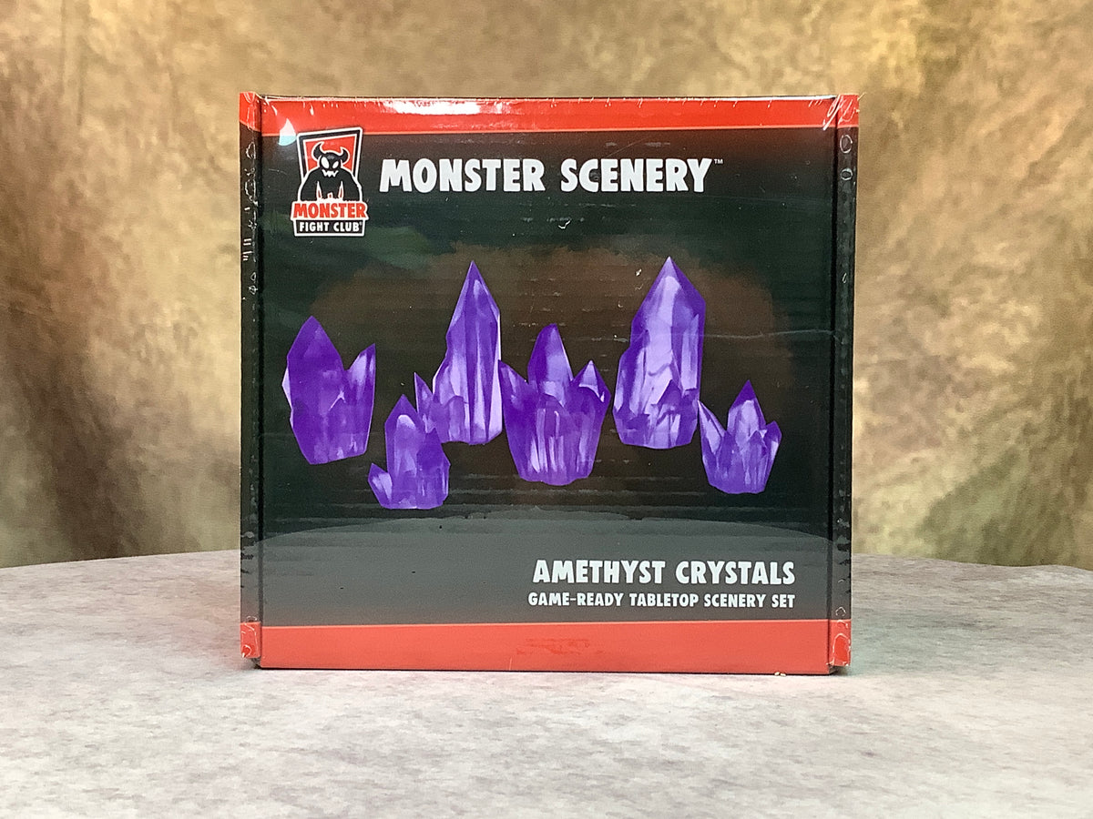 Miniatures - Monster Fight Club - Monster Scenery- Amethyst Crystals