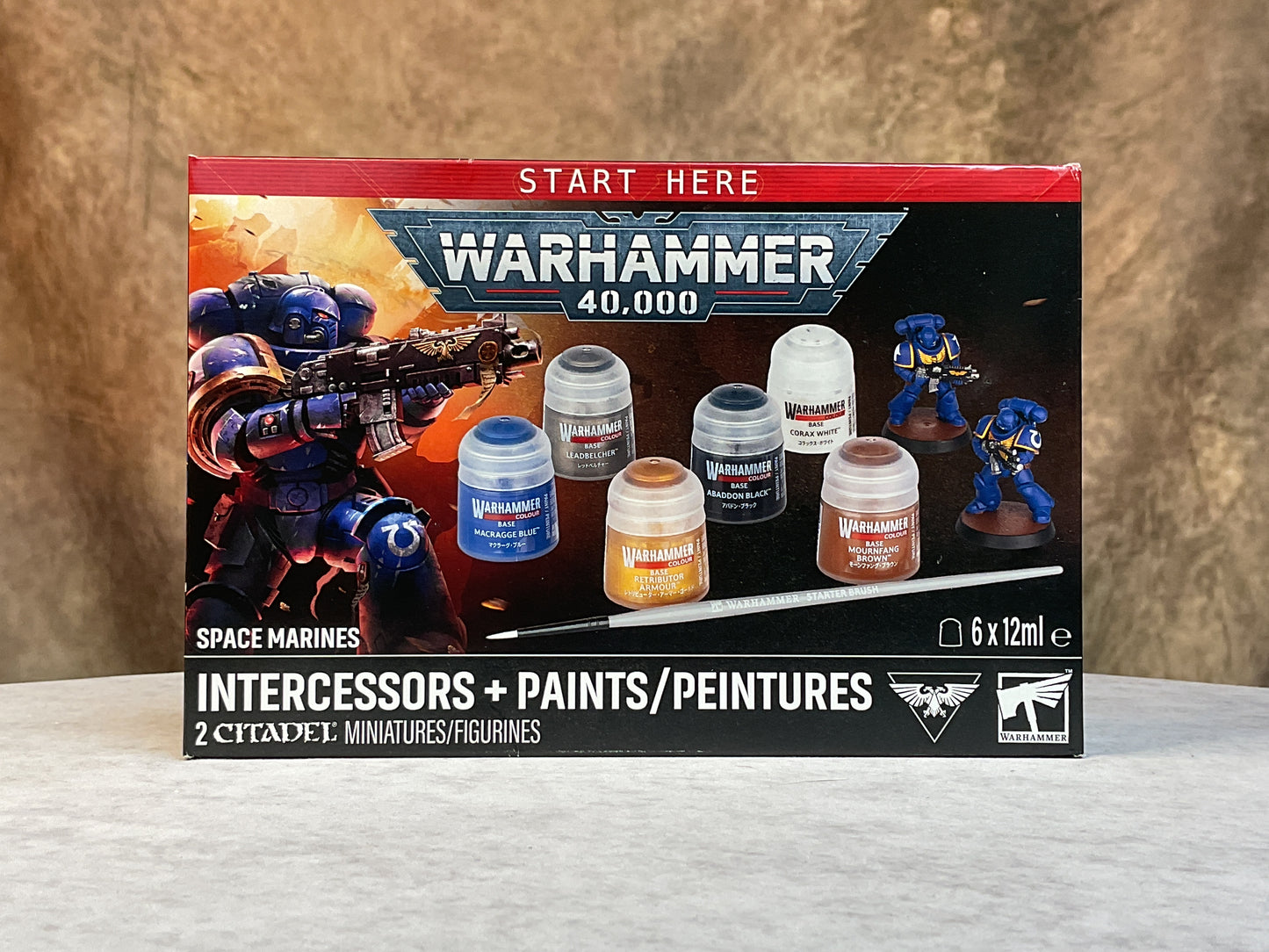 Miniatures - Warhammer - Warhammer 40,000- Intercessors+Paints