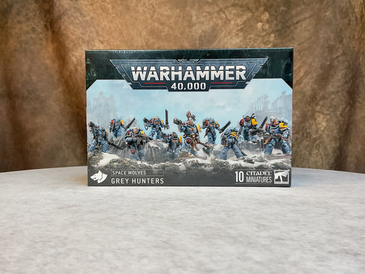 Miniatures - Warhammer - Space Wolves – Grey Hunters