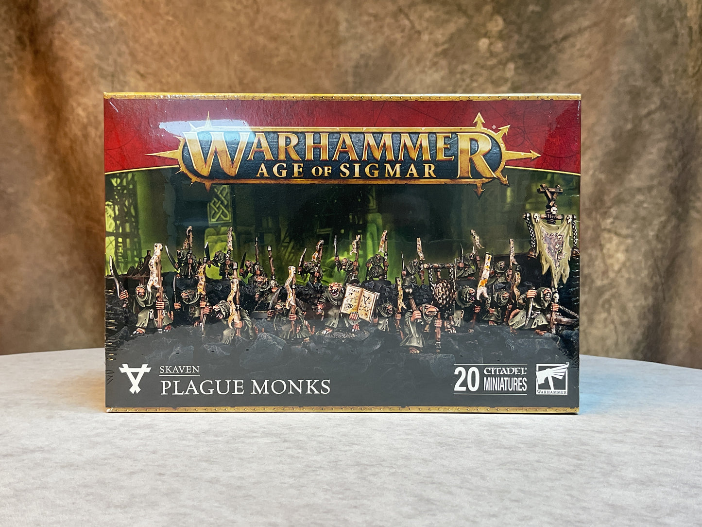 Miniatures - Age of Sigmar - Skaven-Plague Monks