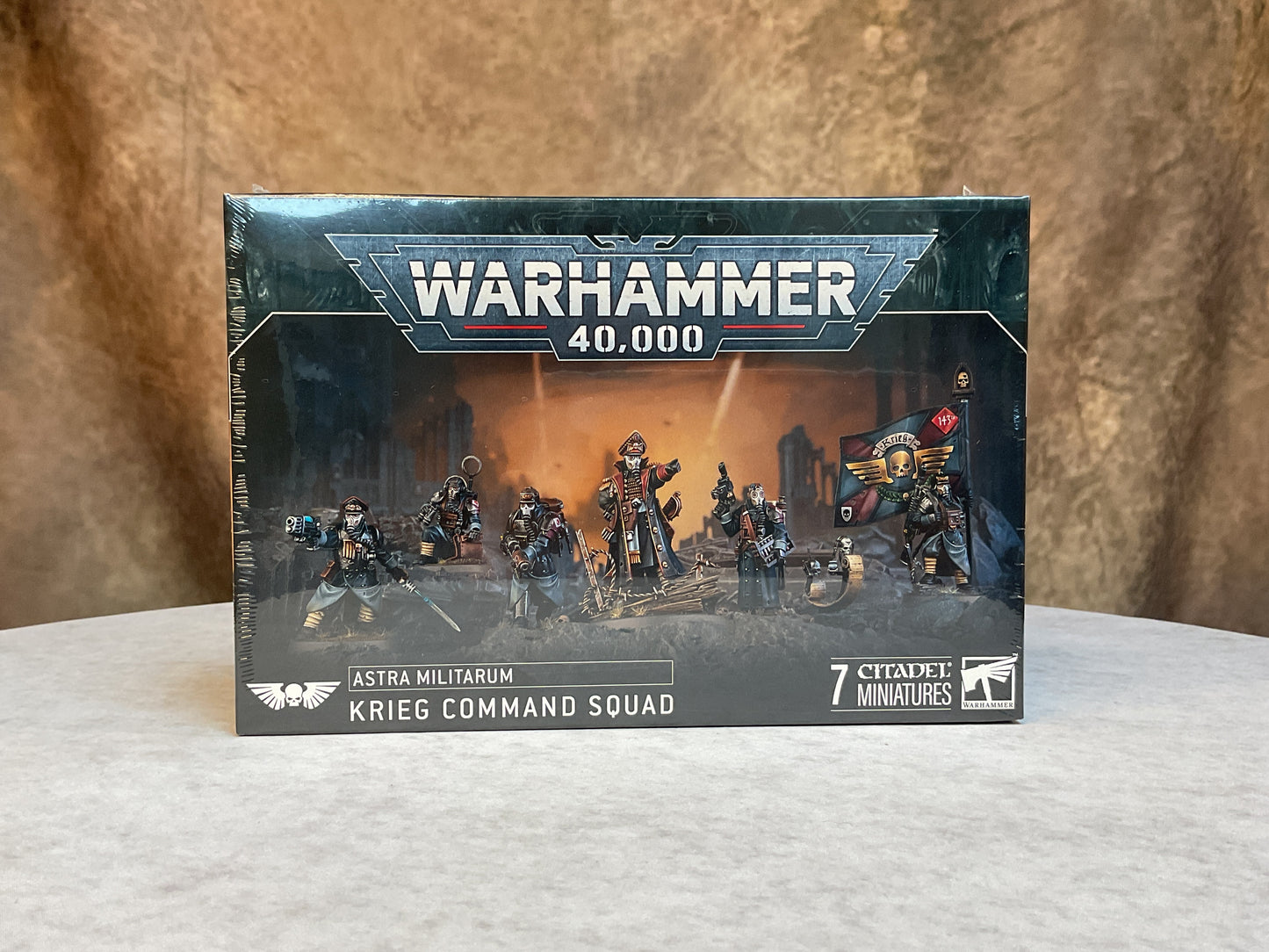 Miniatures - Warhammer - Astra Militarum – Krieg Command Squad