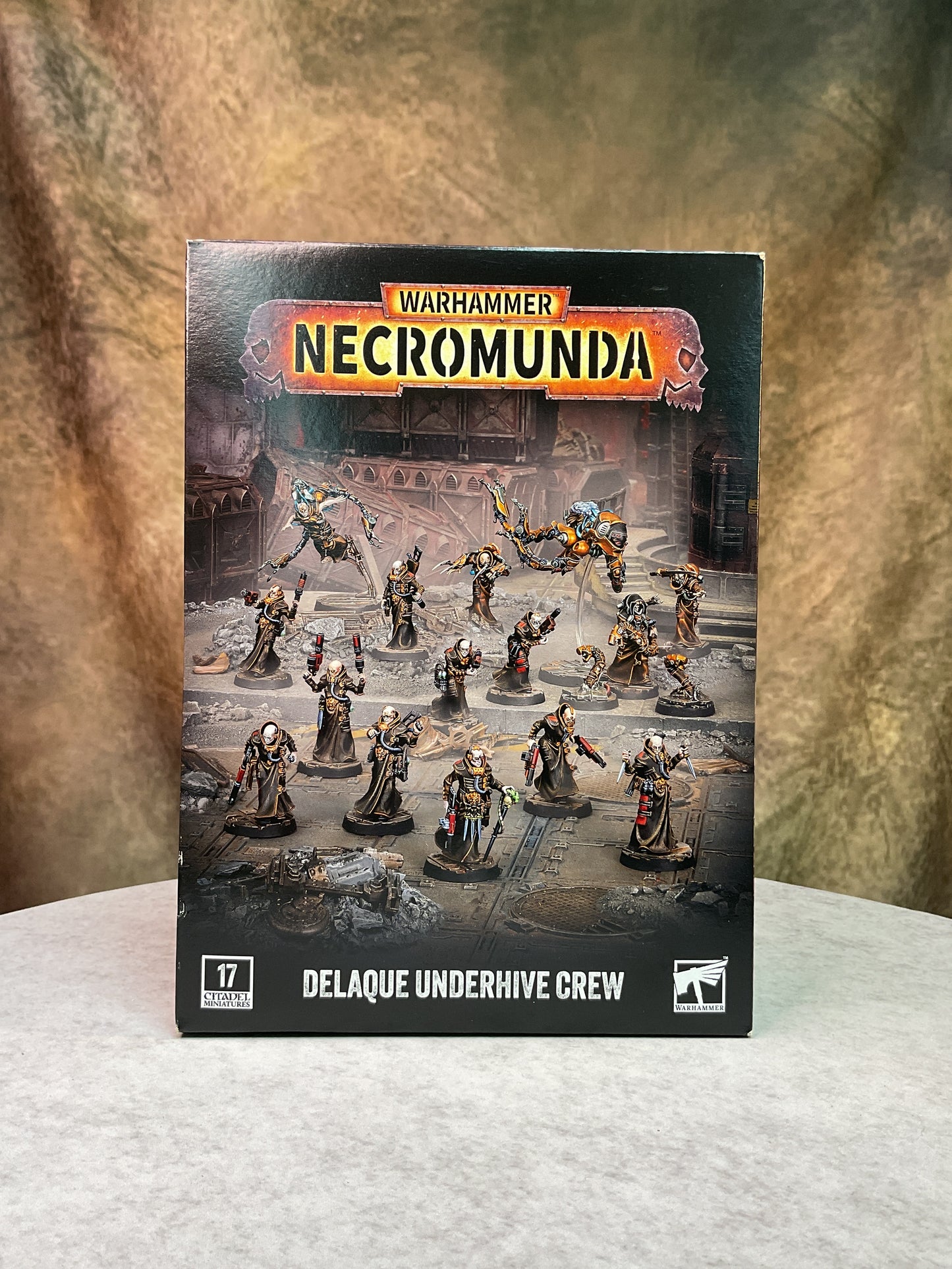 Miniatures - Warhammer -Necromunda Skirmish- Delaque Underhive Crew