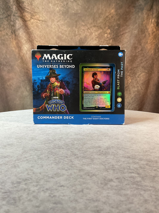 TCG - Magic the Gathering - Dr. Who Commander Deck Blast from the Past