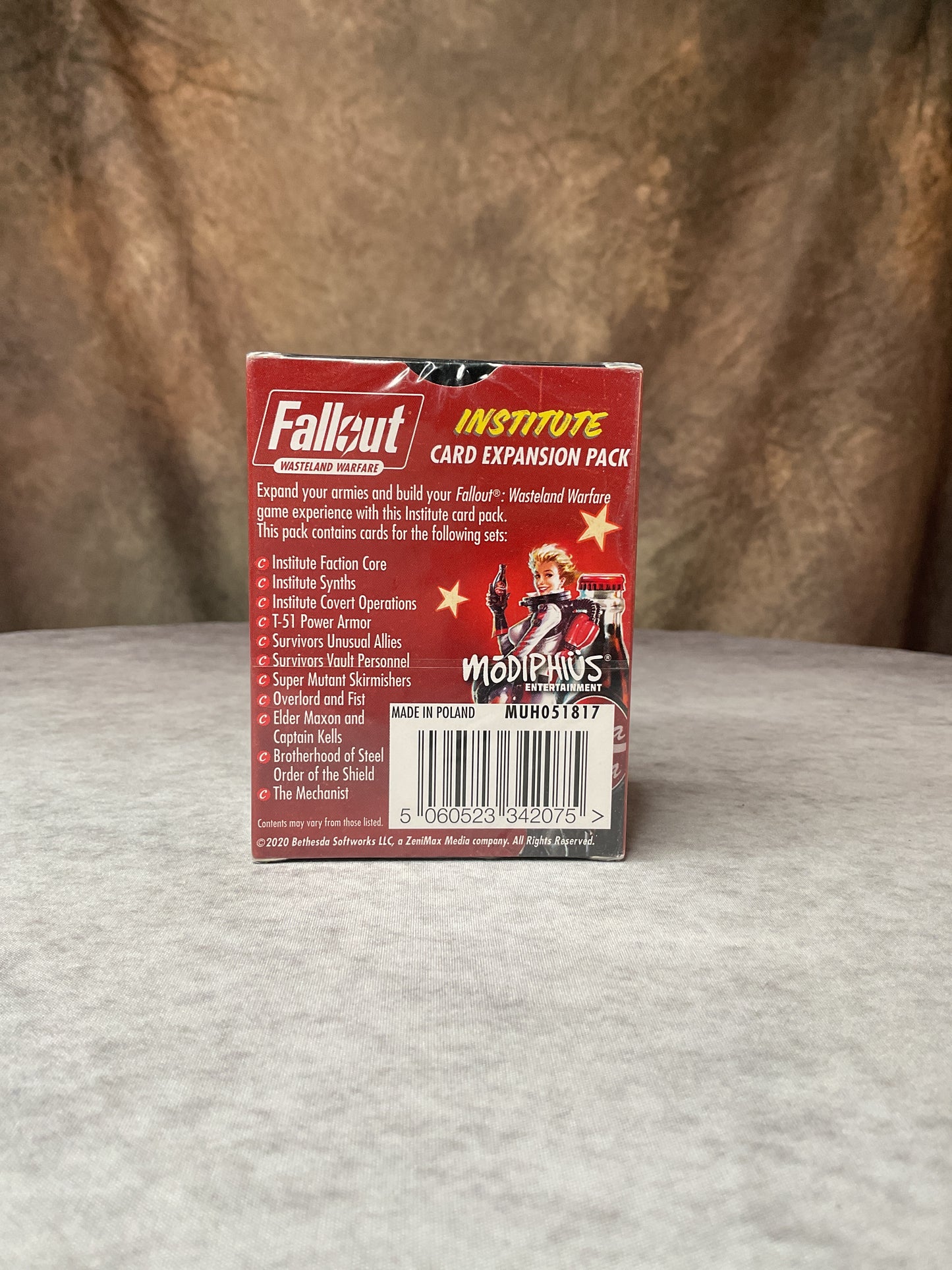 Miniatures - Institute Wave Card Game Expansion Pack | Fallout: Wasteland Warfare Accessories