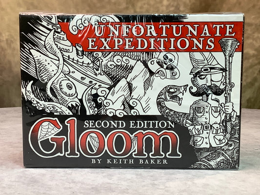 Board Game - Atlas Games- Gloom: Unfortunate Expeditions - 2nd Edition Card Game Expansion