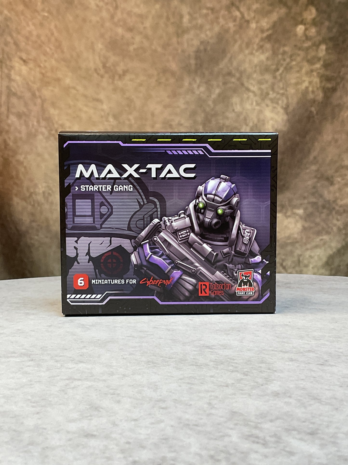 Miniatures – Cyberpunk RED: Combat Zone– Starter Gang– Max-Tac