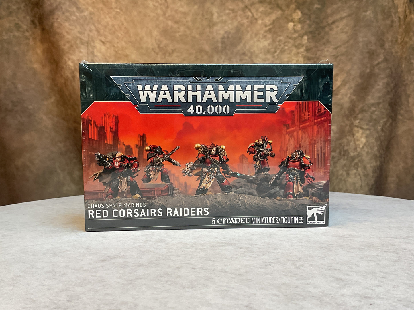 Miniatures - Warhammer - Chaos Space Marines – Red Corsairs Raiders