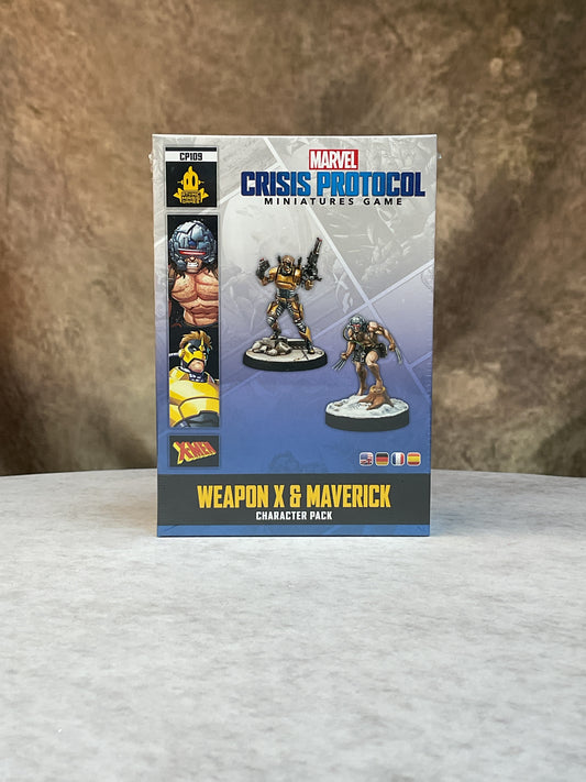 Miniatures – Marvel Crisis Protocol Miniatures Game-Weapon X & Maverick