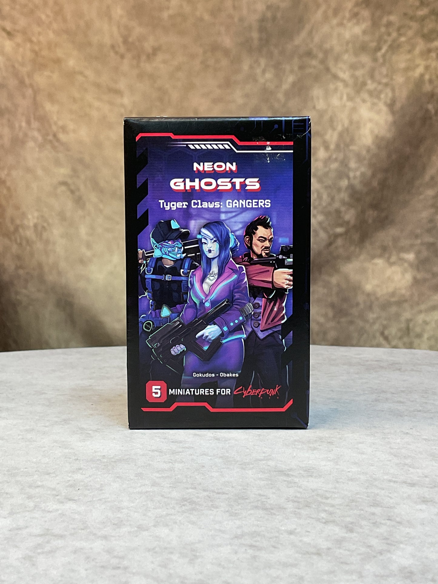 Miniatures - Monster Fight Club - Cyberpunk: Combat Zone: Neon Ghosts