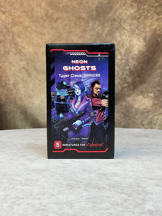 Miniatures - Monster Fight Club - Cyberpunk: Combat Zone: Neon Ghosts