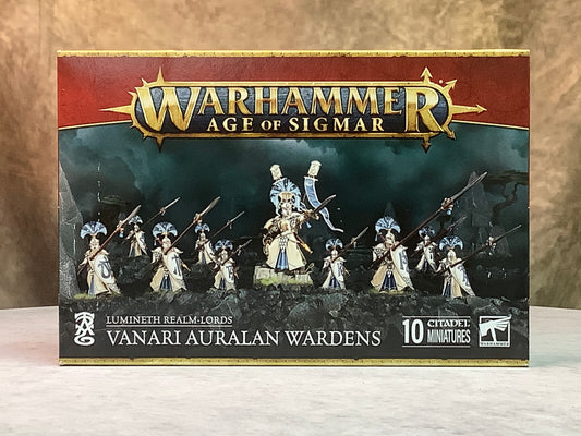 Miniatures - Warhammer AoS - Lumineth Realm Lords - Vanari Auralan Wardens