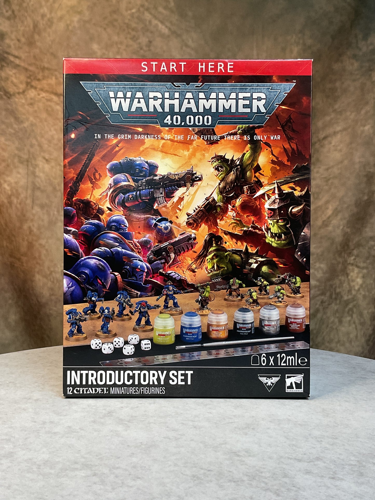 Miniatures - Warhammer - Warhammer 40,000 11th edition Introductory Set (Orks/Space Marines)