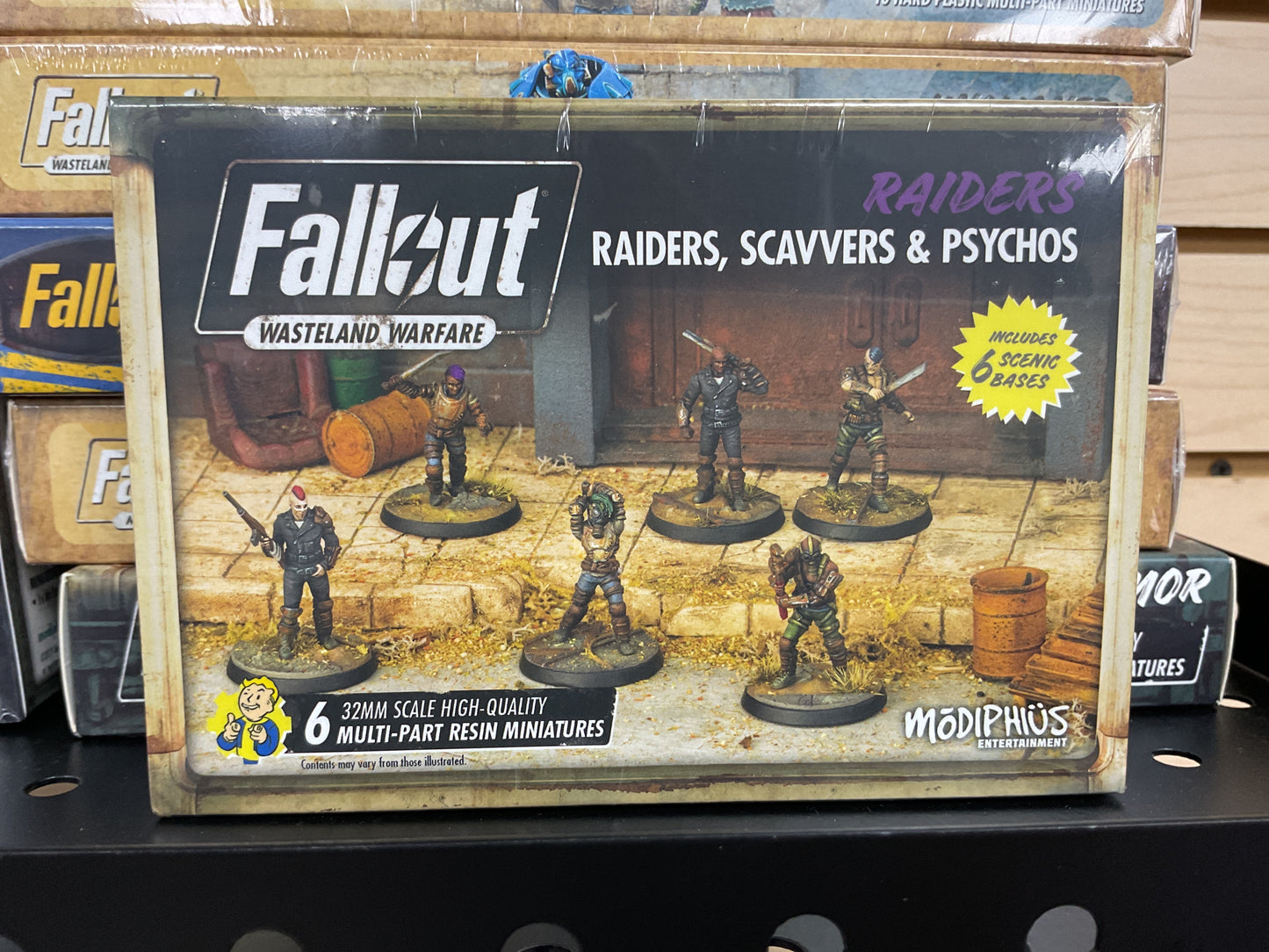 Miniatures - Raiders, Scavvers & Psychos