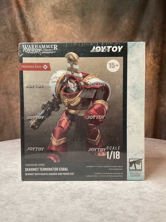 JoyToy - Thousand Sons - Sekhmet Terminator Cabal w/ Volkite & Fist